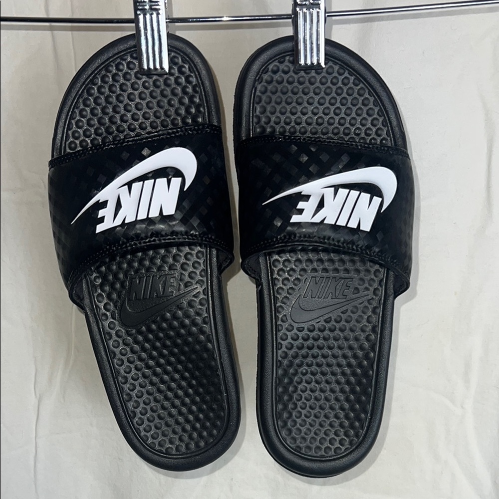 Nike Black Slide Sandals
